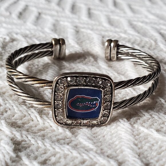 University of Florida Gators Beautiful Open Back Bracelet - Picture 1 of 4